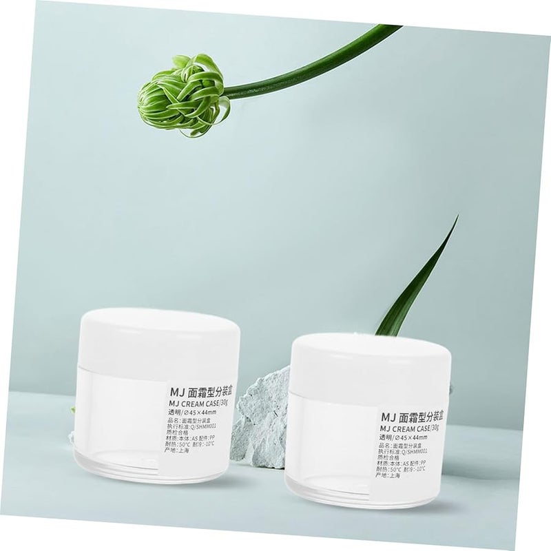 2Pcs 100ml Travel Bottles Empty Lotion Cream Containers For Shampoo Conditioner Skincare - Image 5